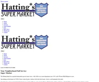 Hattingsupermarket.com(Your Neighborhood Full Service Super Market) Screenshot