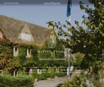 Hatton-Hotels.co.uk(Hatton Hotels in the Cotswolds) Screenshot