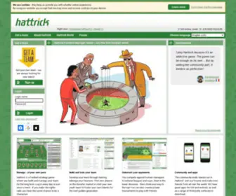 Hattrick.org(The original and the most popular online football manager game. It's free to play) Screenshot