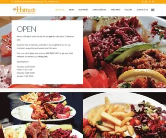 Hattushrestaurant.co.uk(About Us) Screenshot