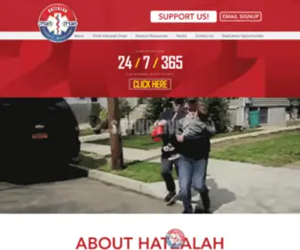 Hatzalahrl.org(RL Hatzalah) Screenshot