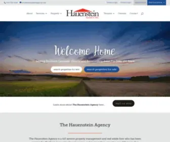 Hauensteinagency.com(Hauenstein Agency) Screenshot