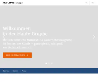 Haufemg.com(Haufe Mediengruppe) Screenshot