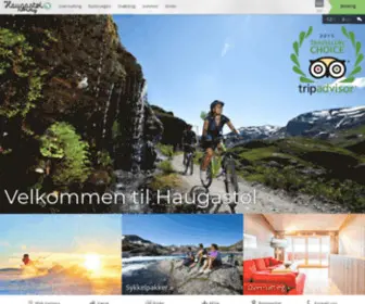 Haugastol.no(Velkommen) Screenshot