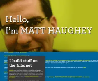 Haughey.com(Matt Haughey) Screenshot