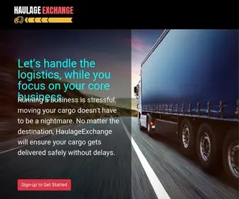 Haulageexchange.ng(Haulage exchange) Screenshot