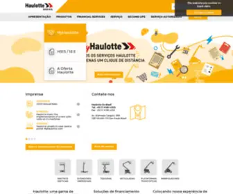 Haulotte.com.br(Plataformas Elevatórias) Screenshot