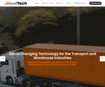 Haultech.co.uk(Transport and Warehouse Management Software Solutions for Haulage) Screenshot