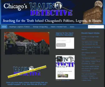 Hauntdetective.com(Haunt Detective) Screenshot