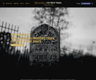 Hauntedhistorytrail.com(Haunted History Trail of New York State) Screenshot