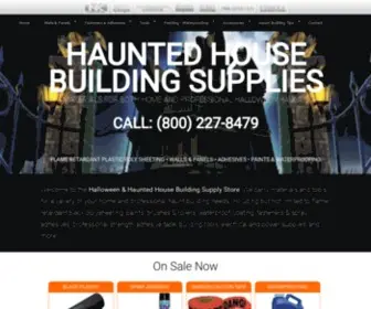 Hauntedhousebuildingsupplies.com(Haunted House Building Supplies) Screenshot