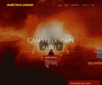 Hauntedtrolleyhi.com(Haunted House) Screenshot