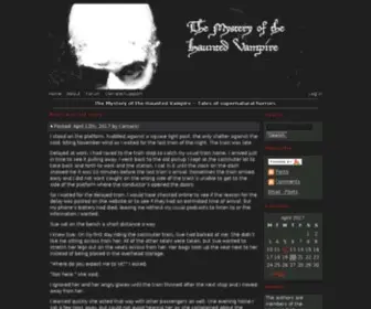 Hauntedvampire.com(Hauntedvampire) Screenshot