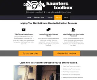 Haunterstoolbox.com(Haunter's Toolbox) Screenshot