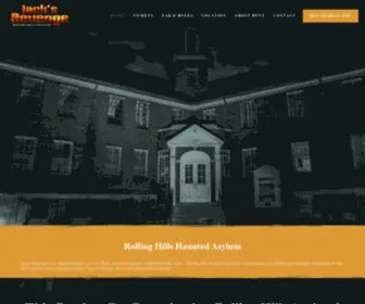 Hauntingofrha.com(Jack's Revenge at Rolling Hills Asylum Bethany New York Haunted House) Screenshot