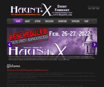 Hauntx.com(HauntX 2022) Screenshot