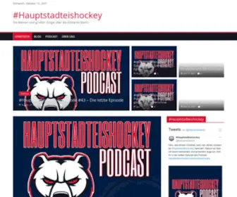 Hauptstadteishockey.com(#Hauptstadteishockey) Screenshot