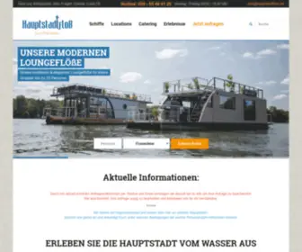 Hauptstadtfloss.de(Hauptstadtfloß) Screenshot