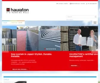 Hauraton.com(Lijnafwatering) Screenshot