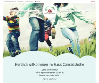 Haus-Conradshoehe.de(Startseite) Screenshot