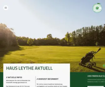 Haus-Leythe.de(Golfspielen in Gelsenkirchen) Screenshot