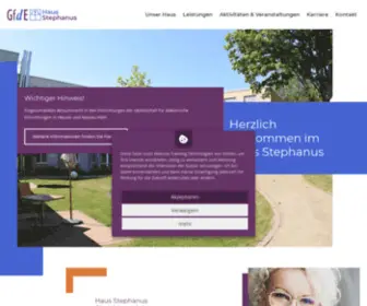 Haus-Stephanus.de(Haus Stephanus in Alsfeld) Screenshot
