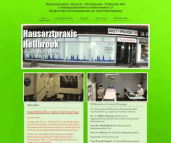 Hausarztpraxis-Hellbrook.de(Hausarztpraxis Hellbrook) Screenshot