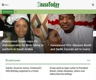 Hausatoday.com(Log-On to Lifestyle, News, Gists, Education, Biographies, Culture and History) Screenshot