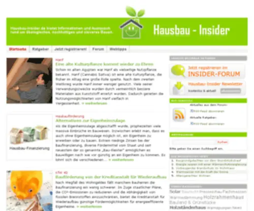 Hausbau-Insider.de(Domain reserved) Screenshot