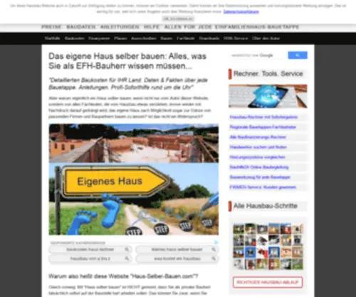 Hausbaumanager.com(Hausbau Online) Screenshot