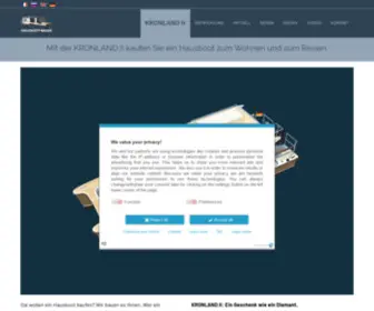 Hausboot-Bader.de(KRONLAND II) Screenshot