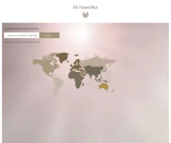 Hauschka.com(Natural Skin Care) Screenshot