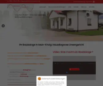 Hausdiagnose-Linsengericht.de(Baubiologe in Main) Screenshot