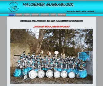 Hausemer-Guggamusik.de("Hoch d'r Rock) Screenshot