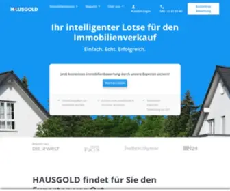 Hausgold.de(Immobilienverkauf) Screenshot