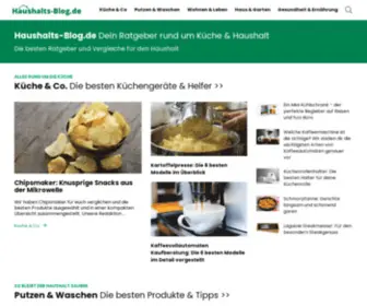 Haushalts-Blog.de(Tipps & Tricks rund um Haus & Garten) Screenshot