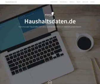 Haushaltsdaten.de(Kommunale) Screenshot