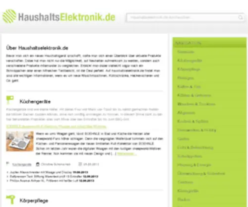 Haushaltselektronik.de(Haushaltselektronik) Screenshot