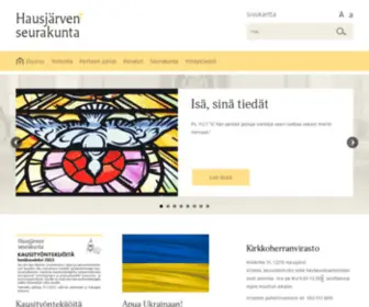 Hausjarvenseurakunta.fi(Hausjärven) Screenshot
