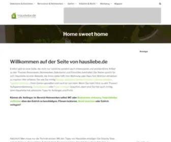 Hausliebe.de(Home sweet home) Screenshot