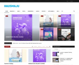 Hausmaju.com(A place for people get new stuff from a variety of sources) Screenshot