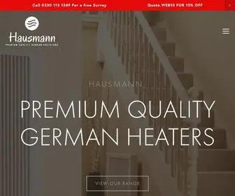 Hausmannheating.co.uk(Premium Quality German Clay Core Heating Best Service) Screenshot