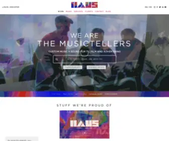 Hausmusic.com(HAUS Music) Screenshot