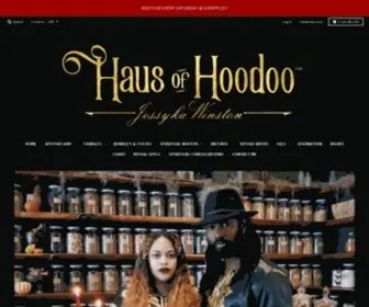 Hausofhoodoo.com(Haus of Hoodoo) Screenshot