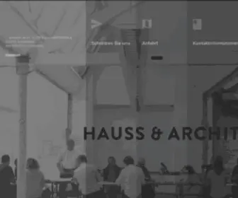 Hauss-Architekten.de(Architekturbüro) Screenshot