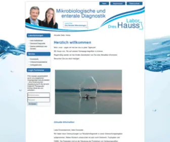 Hauss.de(Labor Dres. Hauss) Screenshot