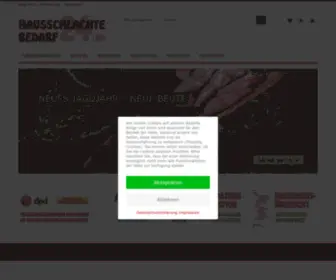 Hausschlachtebedarf24.de(Gewürze) Screenshot