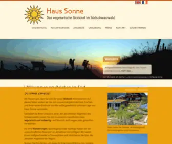 Haussonne.com(Haus Sonne) Screenshot