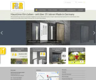 Haustueren-FRHT.de(Startseite) Screenshot