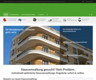 Hausverwaltersuche.de(Hausverwaltung) Screenshot